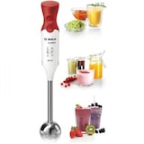 thumbnail of Mixeur Electrique    plongeant - 450 Watt - Pied  inox - 4 lames aiguisées - 2 Vitesses - Bol gradué 600 ml - blanc/rouge usage non-intensif BOSCH