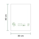 thumbnail of MONOUSO - Rolle mit Flachbeutel Markt Home Compost “Classic” 30x40cm 12µm (3.000 Stück)