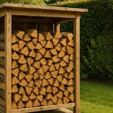 thumbnail of Doos met 10 kg Gekloofd Ovengedroogd Eiken Haardhout – Premium Kwaliteit