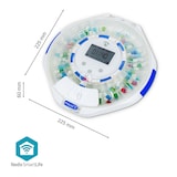 thumbnail of Nedis SmartLife Pillenspender - Wi-Fi - 28 Fächer - Anzahl der Alarmzeiten: 9 Weckzeiten pro Tag - Licht / Piep / Stimme - LCD-Anzeige - Weiss