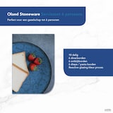 thumbnail of Luzzo® Oland serviesset 6 persoons 18 delig  - blauw