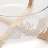 thumbnail of Saladier verre Coralie 24 cm -  Transparent / Cristal Rond Verre Amadeus 27.69x24.00 cm