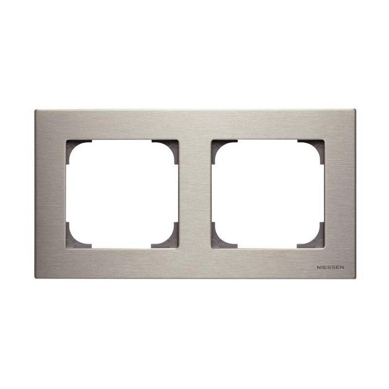 Marco 2 elementos ACERO INOX NIESSEN SKY 8572 AI