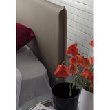 thumbnail of Dmora Letto matrimoniale Azue, Letto contenitore con rivestimento in tessuto, 100% Made in Italy, adatto per materasso Cm 140x190, Tortora