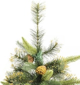 thumbnail of vidaXL Künstlicher Weihnachtsbaum Klappbar mit Zapfen 240 cm