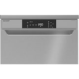 thumbnail of Sharp Lave-vaisselle 13 couverts, niveau sonore 47db, classe énergétique D, filtre antibactérien, inox, indice réparabilité 7,9/10 QW-NA1BF47DI-FR