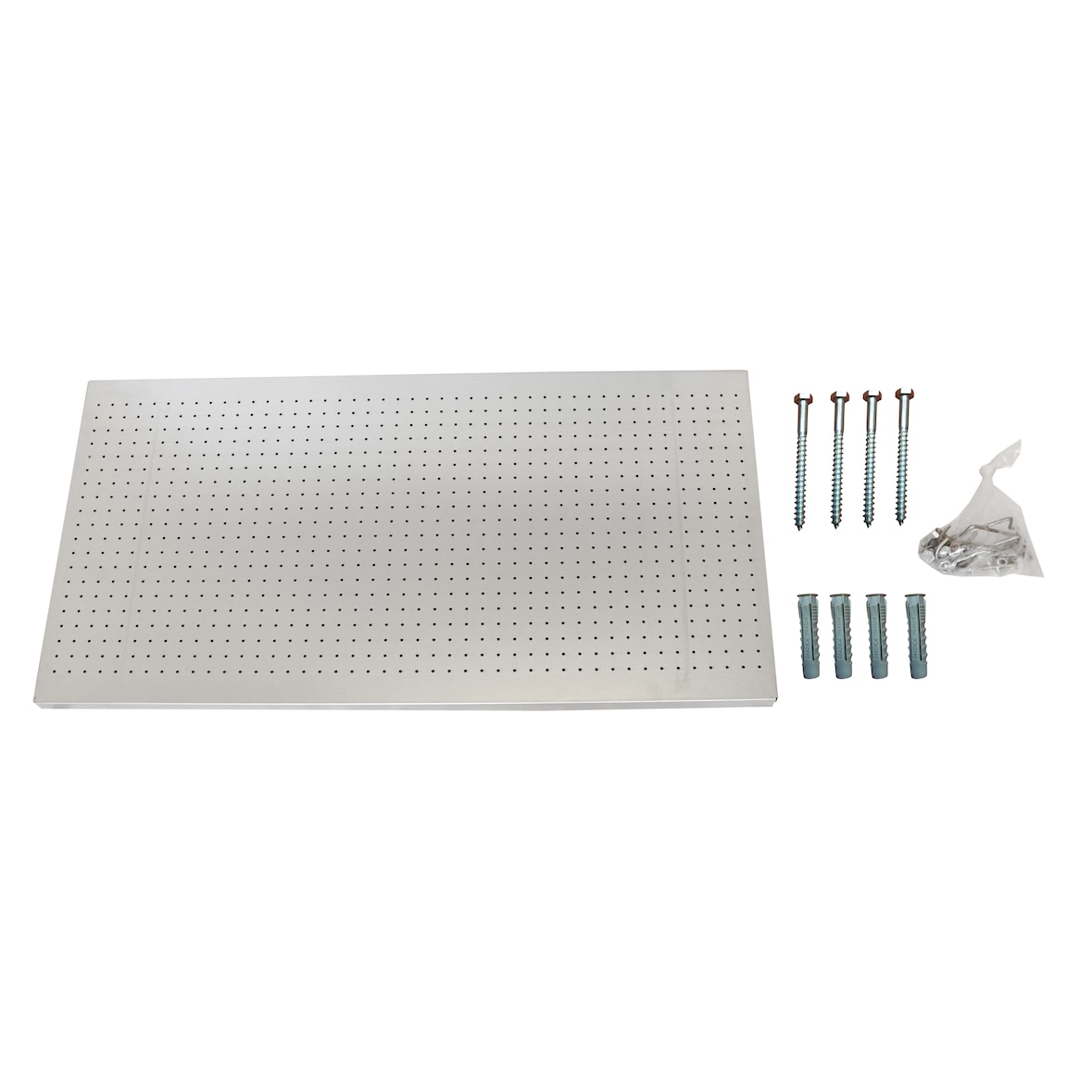 Panelclick 1200x400 galva metalen gereedschapspaneel + 8 haken