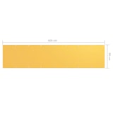 thumbnail of Helloshop26 - Schermo per balcone schermo per la privacy 90 x 400 cm tessuto Oxford giallo 02_0010202
