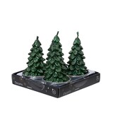thumbnail of 4 Teelichter Kerzen Paraffin 7cm Tannenbaum Form Tischkerzen Adventskerzen Dekokerzen Teelicht Weihnachten Tischdeko Weihnachtsdeko Piniengrün