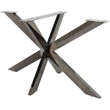 thumbnail of Pieds design Biloxi en Acier pour table à manger Style industriel Forme Araignée Noir aspect industriel
