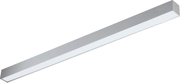 PULA Hänge- oder Deckenleuchte LED 54W 120° CRI90 Grau 3000K - Direktbeleuchtung aus Stahl IP20 - Rossini Group