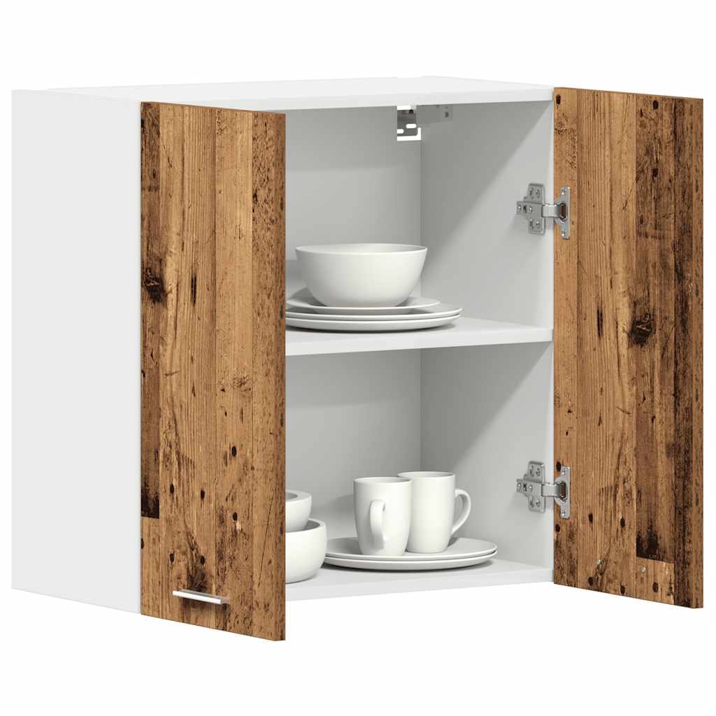 vidaXL Küchenwandschrank Lyon Altholz-Optik 60x31x60 cm Holzwerkstoff