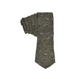 thumbnail of Sir Redman Krawatte 8cm "Flower Finesse" khaki