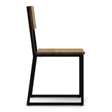 thumbnail of Silla Desmontable Oxford ECO Negra en madera maciza de pino acabado vintage estilo industrial Box Furniture