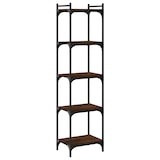 thumbnail of vidaXL Bücherregal 5 Böden Braun Eiche-Optik 40x30x154cm Holzwerkstoff