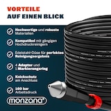 thumbnail of Deuba Rohrreinigungsschlauch 4 Adapter Knickschutz