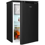 thumbnail of Exquisit Kühlschrank KS16-4-051C inoxlook-az | 107 L Volumen | Kühlschrank mit Gefrierfach | 4* Gefrieren | LED-Licht | Türanschlag wechselbar