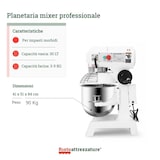 thumbnail of Impastatrice Mescolatrice Planetaria Mixer Professionale capacità 30 litri TRIFASE
