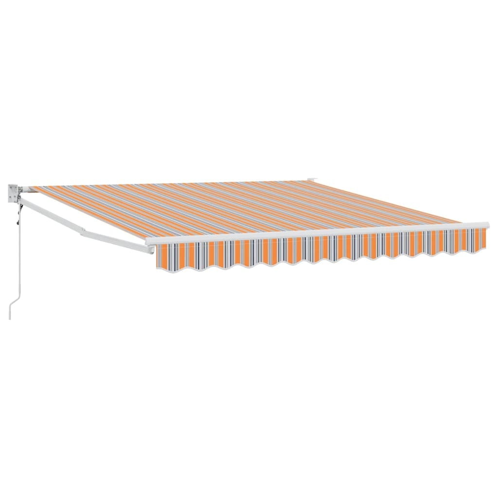 vidaXL Einziehbare Markise Mehrfarbig 300 x 250 cm