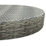 thumbnail of vidaXL 5-tlg. Gartenbar-Set Poly Rattan Grau