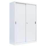 thumbnail of Lüllmann® Schiebetürenschrank, 5 OH, 1950 x 1200 x 450 mm, signalweiß