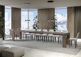 thumbnail of Ausziehbarer Tisch 90x130/390 cm Roxell Walnuss
