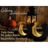 thumbnail of Kerzenhalter Teelichthalter Set 2-teilig Kerzenständer Metall schwarz matt innen vergoldet