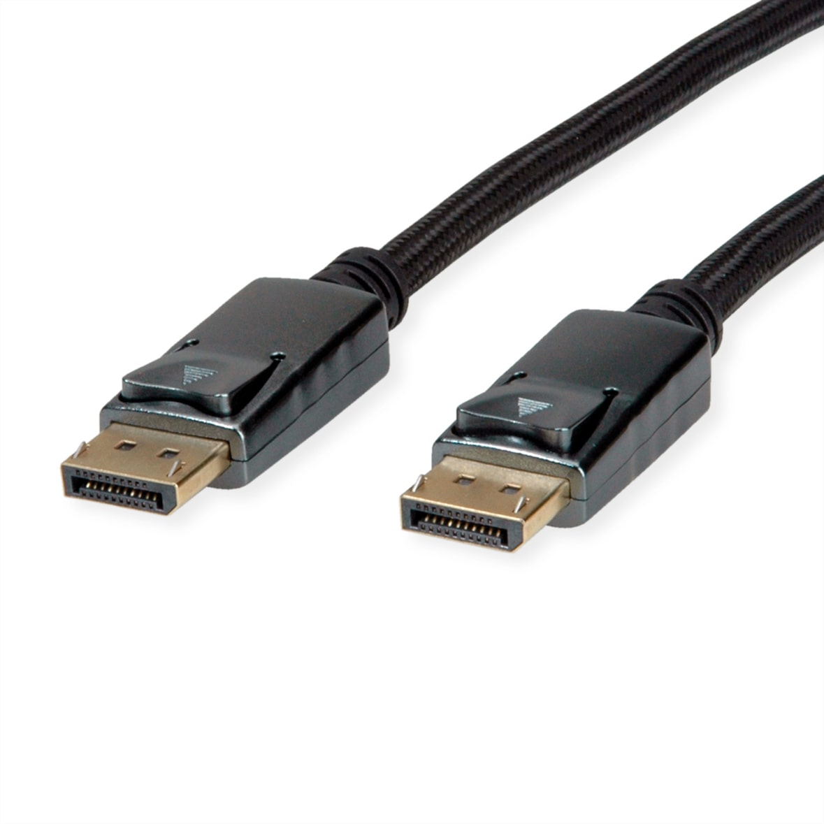 Cavo DisplayPort ROLINE, v1.4, DP ST - ST, nero / argento, 2 m