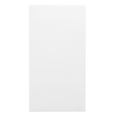 Guardanapos Ecolabel P. 1/6 'Ponta Dupla' 18 G/M2 30X40 Cm Tecido Branco (1800 unidades)