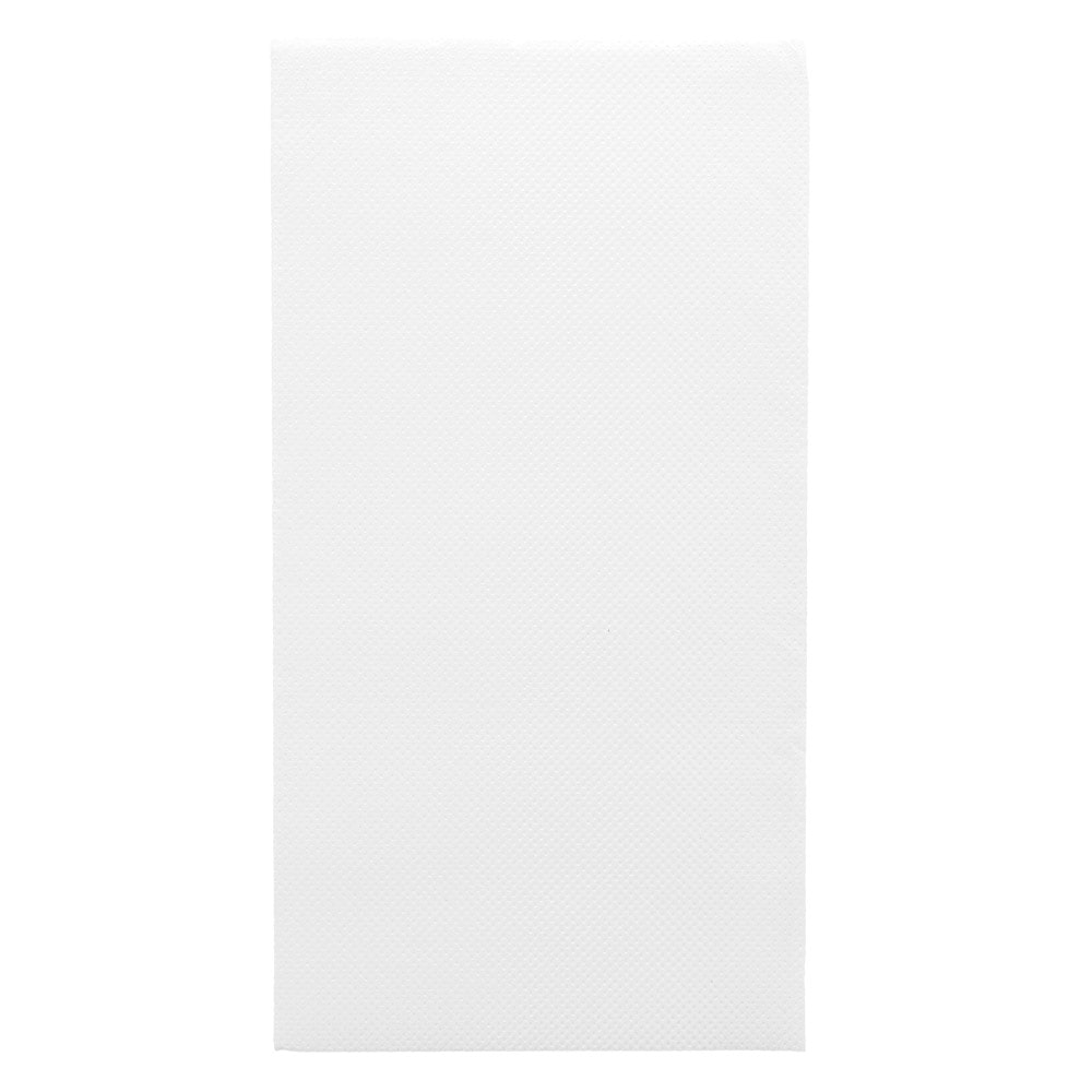 Guardanapos Ecolabel P. 1/6 'Ponta Dupla' 18 G/M2 30X40 Cm Tecido Branco (1800 unidades)