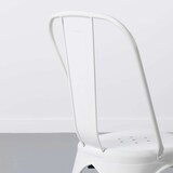 thumbnail of Silla Industrial Strong Blanco 45x51x84.5 cm Thinia Home
