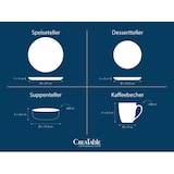 thumbnail of CreaTable Scandi Weiss Kombiservice 16-tlg Porzellan