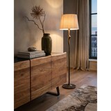 thumbnail of Sideboard Akazie Massivholz 180x75x45 cm Anrichte Schwarz mit Baumkante, Kommode mit Türen, Kommodenschrank Flurschrank Modern, Standschrank