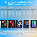 thumbnail of Caneta Stylus Ativa com Bluetooth e Rejeição de Palma - Compatível com iPads da Apple de 2018 a 2024 - Branco