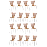 thumbnail of Set 16 Sedie Impilabili Calisto Rovere