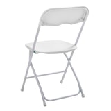 thumbnail of Rekkem set carrello 105 x 48 x 116cm + sedia pieghevole 40 x 45 x 81cm x50 Bianco