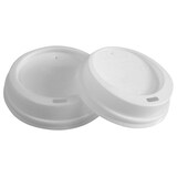 thumbnail of 50x BIO Deckel für Kaffeebecher aus C-PLA Ø 8 cm kompostierbar Einwegdeckel Einmaldeckel Kaffeedeckel PLA-Deckel