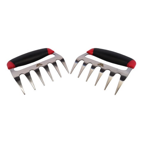 WOLFCUT - Fleischkrallen aus Edelstahl mit gummiertem Griff