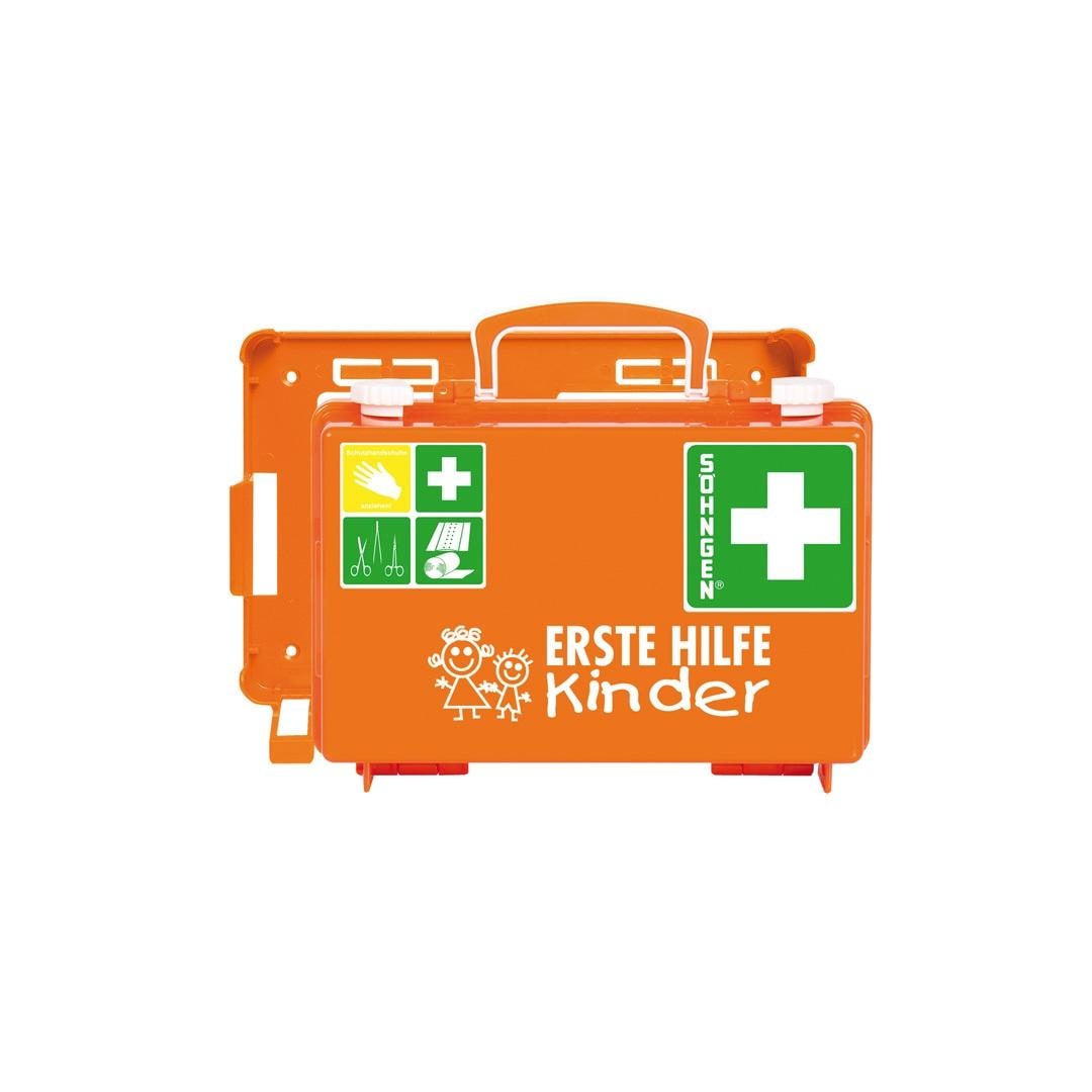 Erste Hilfe Koffer Quick-CD Kombi Kindergarten orange
