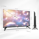 thumbnail of Smart TV 32 pulgadas HD Hey Google Official Assistant con control por voz. Televisor Android 14 - TD Systems M32K21GLE