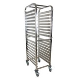 thumbnail of Chariot GN - Inox - 18 niveaux - GN 2/1 - 150kg - 590x670x1730mm - BONO - Saro