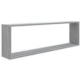 thumbnail of vidaXL Wandregale 4 Stk. Grau Sonoma 100x15x30 cm Holzwerkstoff