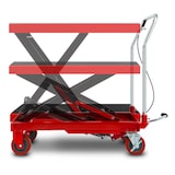 thumbnail of EBERTH Hydraulik Scherenhubtisch 300 kg Traglast, 820x520 mm Tisch, 270–800 mm Hubhöhe, Bremse, Pedal, Anti-Rutsch