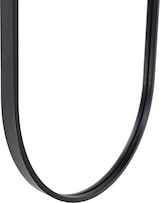 thumbnail of Fragix Boston Ganzkörperspiegel Oval - Schwarz - Metall - 130x40