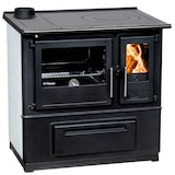 thumbnail of EEK A+ Küchenofen Holzherd Plamen Slavonac N weiß, linke Version