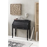 thumbnail of SIT Möbel secretaire met rolluik | Acaciahout antiek afwerking | 4 laden, 5 vakken | B 100 x D 41 x H 106 cm | 09840-30 | Serie SAMBA
