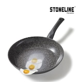 thumbnail of STONELINE® CERAMIC Kochgeschirr-Set, 14-tlg., Keramik-Beschichtung, mit Glasdeckeln, Induktion