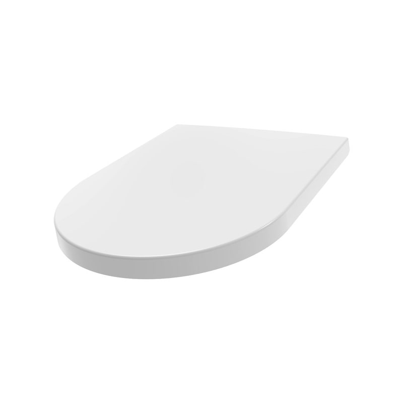 Asiento y Tapa WC compatible con FLAMINIA LINK / MINI LINK - DUROPLAST - Envolvente y Amortiguada