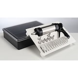 thumbnail of Edelstahl Gebäckpresse Teigpresse mit Aufsätzen