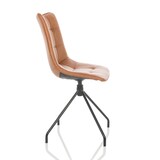 thumbnail of Besucherstuhl / Dining Stuhl TARVISO PU braun hjh OFFICE